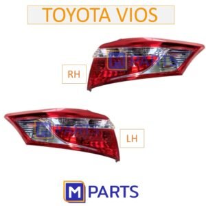 ไฟท้าย เสื้อไฟท้าย โตโยต้า วีออส TOYOTA VIOS ปี 2014-2017 MPARTS เป็นคู่