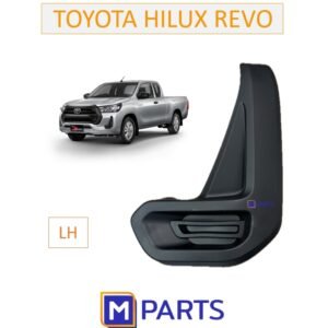 MPARTS ฝาครอบไฟตัดหมอก  ฝาปิดไฟตัดหมอก  ฝาปิดไฟสปอตไลท์ REVO 2020-2022 2WD ไม่มีรู ดำด้าน ข้างซ้าย(คนนั่ง)