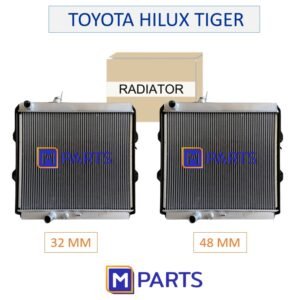 MPARTS หม้อน้ำ TOYOTA HILUX TIGER อลูมิเนียมทั้งใบ