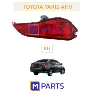 ทับทิมกันชนหลัง โตโยต้า ยาริส เอทีฟ TOYOTA YARIS ATIV ปี 2017-2021 ข้างขวา
