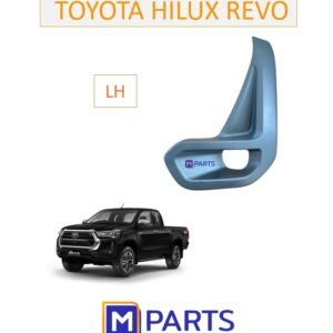 MPARTS ฝาครอบไฟตัดหมอก  ฝาปิดไฟตัดหมอก  ฝาปิดไฟสปอตไลท์ REVO 2020-2022 2WD มีรู ดำด้าน ข้างซ้าย(คนนั่ง)