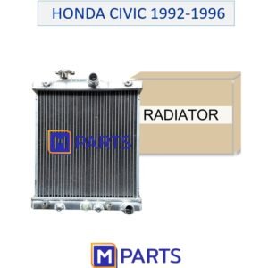 MPARTS หม้อน้ำ HONDA CIVIC'92-96 AUTO อลูมิเนียมทั้งใบ