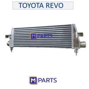 อินเตอร์คูลเลอร์ โตโยต้า รีโว้ TOYOTA REVO 2015 อลูมิเนียมทั้งใบ หนา 76 mm รุ่นท่อเรียบ