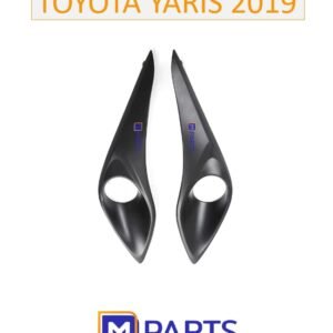 ฝาครอบไฟตัดหมอก / ฝาปิดไฟตัดหมอก / ฝาปิดไฟสปอตไลท์ Yaris 2019 แบบมีรู เป็นคู่