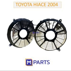 พลาสติกตะแกรงบังลมหม้อน้ำ โตโยต้า ไฮเอช TOYOTA HIACE 2004 ตัวนอก