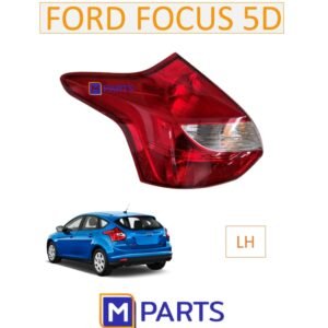 ไฟท้าย เสื้อไฟท้าย ฟอร์ด โฟกัส FORD FOCUS รุ่น 5 ประตู ปี 2012-2015 พร้อมขั้ว ไม่หลอด ข้างซ้าย(คนนั่ง)