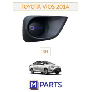 ฝาครอบไฟตัดหมอก / ฝาปิดไฟตัดหมอก / ฝาปิดไฟสปอตไลท์ โตโยต้า วีออส TOYOTA VIOS ปี 2013-2016 แบบทึบ ข้างขวา