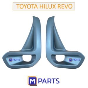 MPARTS ฝาครอบไฟตัดหมอก  ฝาปิดไฟตัดหมอก  ฝาปิดไฟสปอตไลท์ REVO 2020-2022 2WD มีรู ดำด้าน คู่