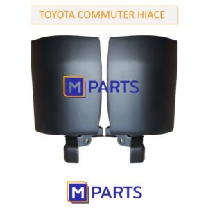 คิ้วใต้ไฟท้าย / พลาสติกใต้ไฟท้าย TOYOTA HIACE COMMUTER สีดำ คู่