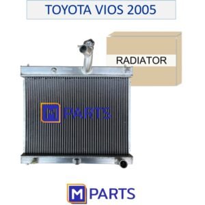 หม้อน้ำ TOYOTA VIOS 2005-2007 เกียร์ธรรมดา อลูมิเนียมทั้งใบ MPARTS