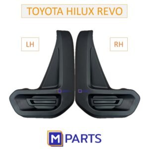 MPARTS ฝาครอบไฟตัดหมอก  ฝาปิดไฟตัดหมอก  ฝาปิดไฟสปอตไลท์ REVO 2020-2022 2WD ไม่มีรู ดำด้าน เป็นคู่